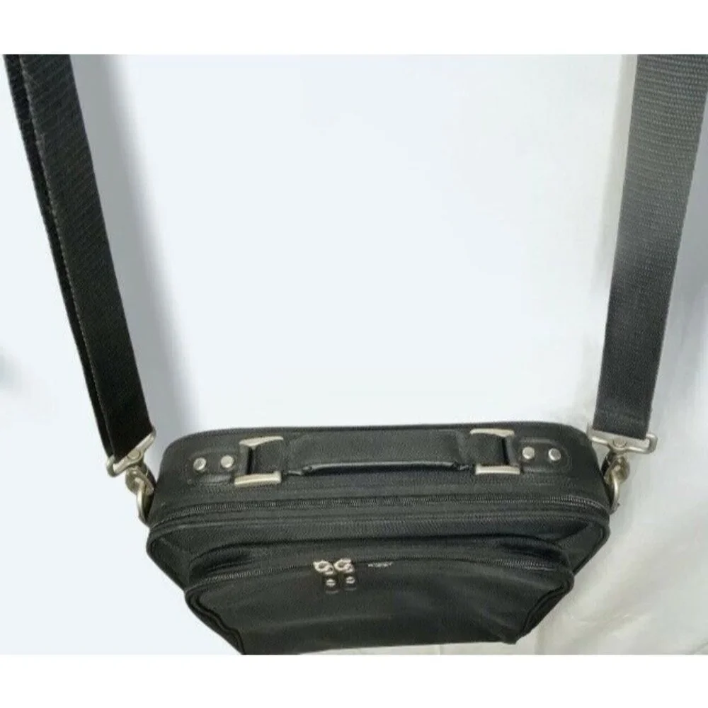 Dell Genuine 15” Briefcase Laptop Canvas Bag Black
